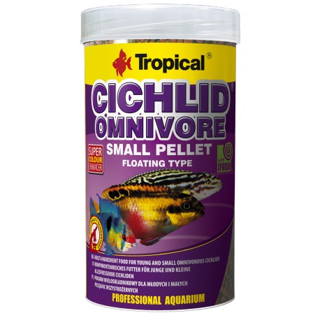 Cichlid Omnivore small pellet