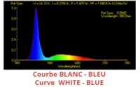 Rampe LED - RalG2 - 100 cm - 30W - Blanc/Bleu - SBM