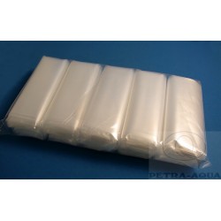 Sac plastique 180 x 500 mm - épaisseur 0,5 mm - Lot de 50