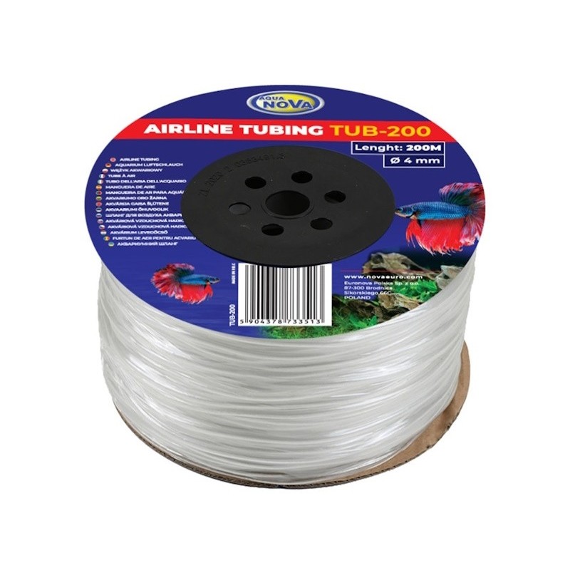 Tuyau silicone 4/6 mm - Le mètre