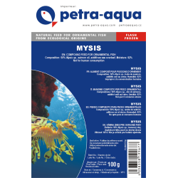 Nourriture congelée pour poissons d'aquarium - Mysis - Oscar le poisson