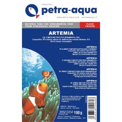 Nourriture congelée pour poissons d'aquarium - Artémias - Oscar le poisson