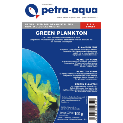 Nourriture congelée pour poissons d'aquarium - Plancton vert bilster