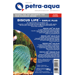 Nourriture congelée pour poissons d'aquarium - Discus Life Ail Plus