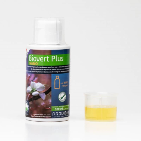 Engrais pour aquarium - Biovert Plus Nano - Animalerie Oscar le poisson
