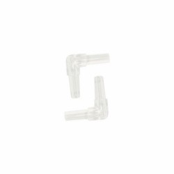 Manchons coudés 4/6 mm x 2