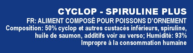 Cyclops Spirulina Plus